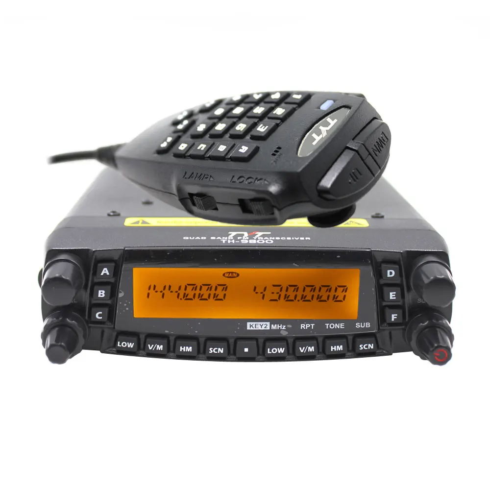 

TYT TH-9800 Transceiver 50W 809CH Quad Band Dual Display Repeater Scrambler VHF UHF Mobile Car WALKI TALKI Radios TH9800