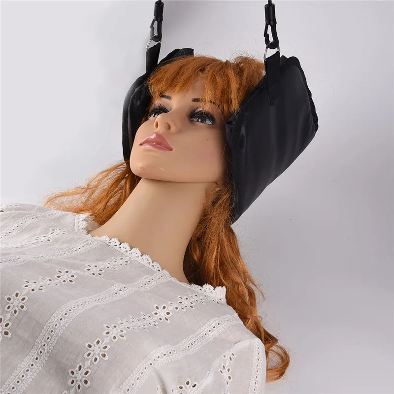 

Neck Head Hammock Massager Relaxing Shoulder Neck Muscle Pain Cervical Traction Massage Physical Therapy Home Office Tracking 37