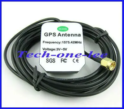 1 шт антенна для gps-навигатора 3 метровый кабель с SMA штекер с sma-коннектором и рабочей частотой