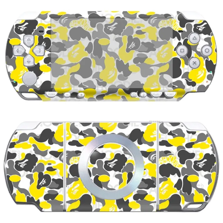 

New product protective vinyl skin paster decals for PSP 2000 sticker console