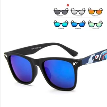 Детская UV400 солнцезащитные очки Дети прохладно солнцезащитные очки УФ защитные очки солнцезащитные очки для путешествий для мальчиков и девочек