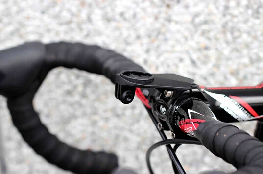 Fouriers HA-S014 Bicycle Handlebar Stem Mount adaptor/holder For GARMIN Edge810 800 510 500 200 Computer&GoPro HERO HERO2, HERO3