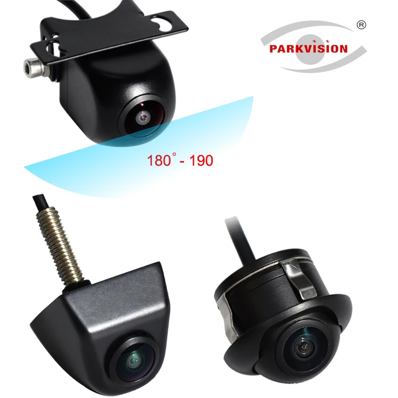 

PARKVISION 180 Degree Wide Angle Front Backup Reversing Rearview Car Camera Bracket / Bolt Mount / Hole Drilling Parking Line