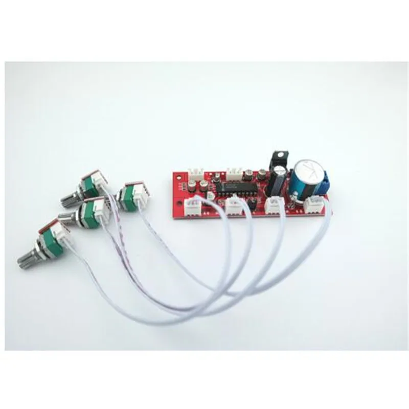 

LM1036 tone board with preamplifier single power supply