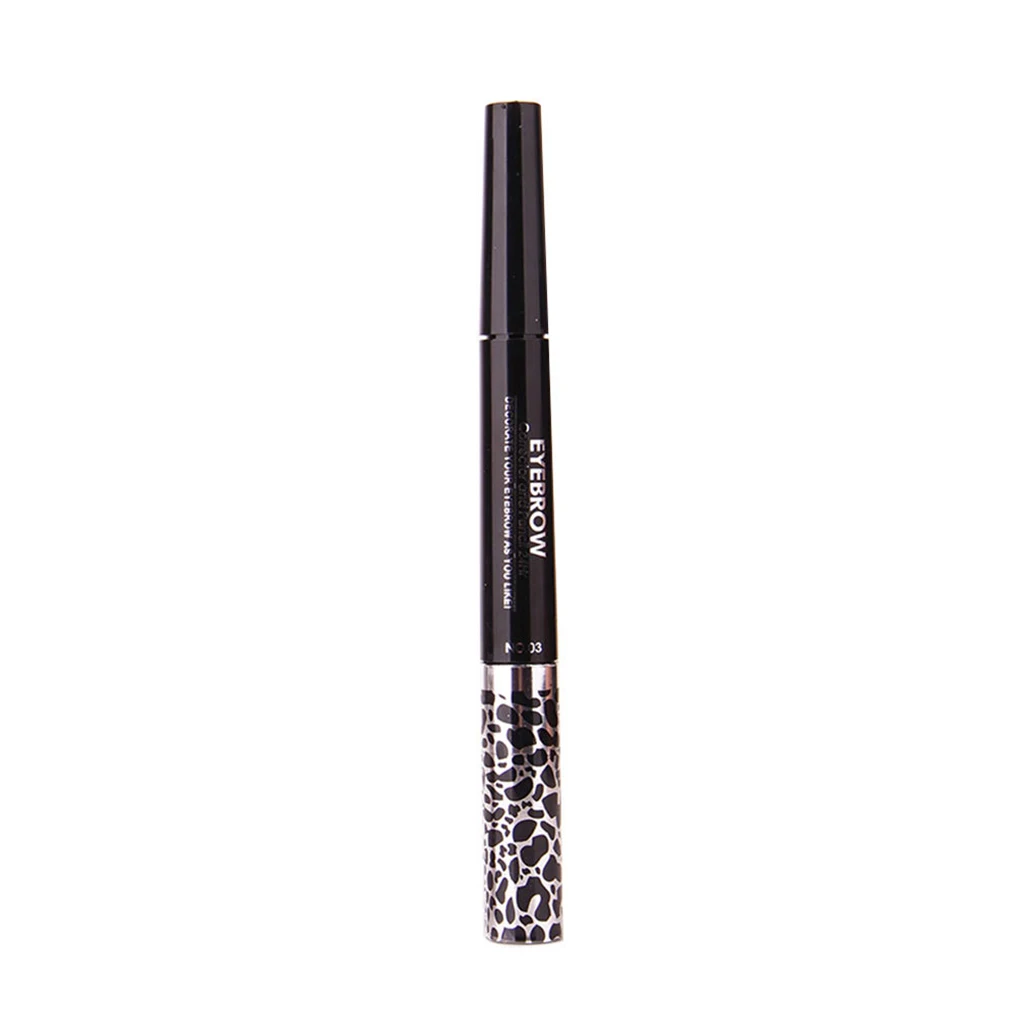 popfeelWater Prooft Sweat Resistant Eyebrow Cream Eyeliner Pen Brush Comb Women Girl Makeup Supplies - Цвет: NO.3
