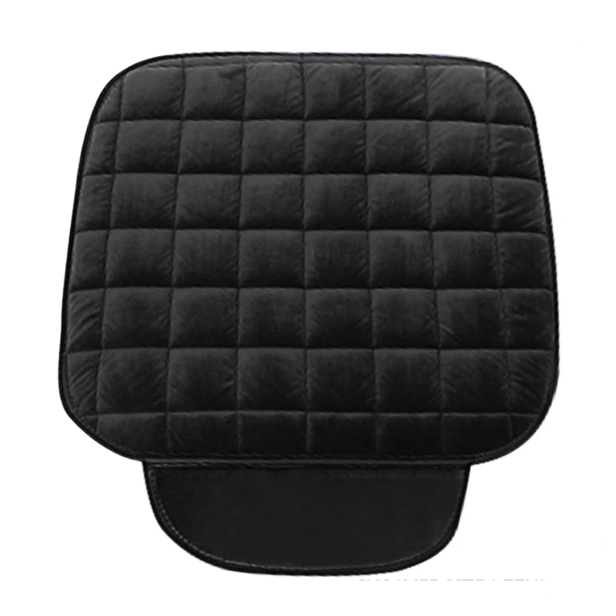 

Car Seat Cover Universal Set Winter Accessories Car Seats Cushion Non-Slip Front Auto Chair Protectors Soft Warm