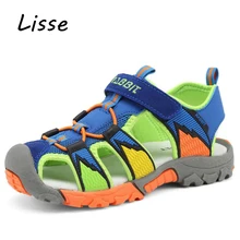 

Kids beach sandals Shoes For Boys Children Closed Toe Breathable shoes flats Sandals New Arrival Summer new style Boy Shoes