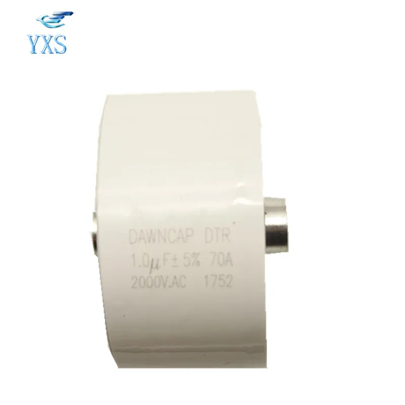 

DTR GTO 2000VAC 1UF 70A High Frequency High Voltage Resonant Capacitor 2000VAC 1UF 70A