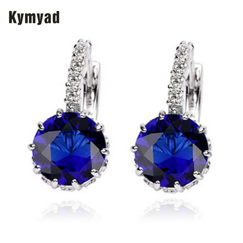 

Kymyad Boucle D'oreille Korean Zirconia Stud Earrings For Women Bijoux Earings Fashion Jewelry Brincos Statement Earrings