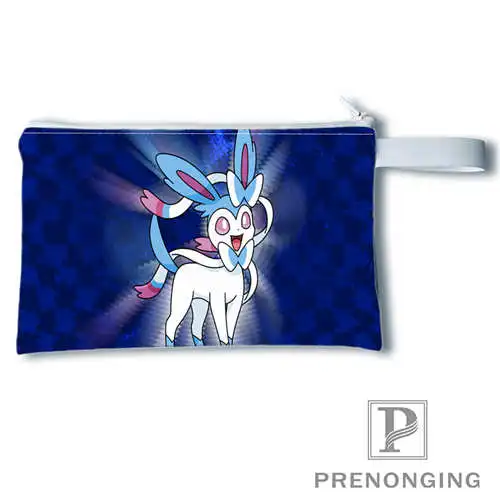 Изготовленный На Заказ eevee(3)@ кошелек с рисунком, кошелек на молнии, нулевой кошелек, телефонные сумки для ключей, модный небольшой женский кошелёк#19-01-22-4-203