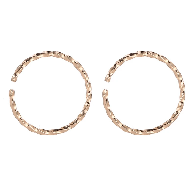 SHUANGR модные серьги Личность толстые круглые металлические женские серьги кольцо Гипербола ювелирных изделий серьги свадебный подарок Brincos - Окраска металла: M37704