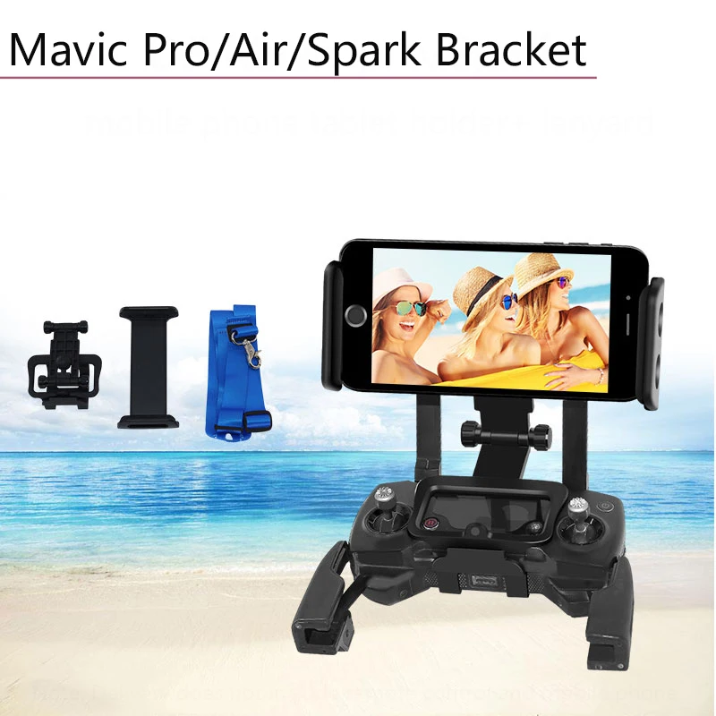 

4.7-9.7 Bracket Holder Front View Monitor Stand remote Controller Mount for DJI Mavic Pro Platinum Spark Mavic Air Drone Parts
