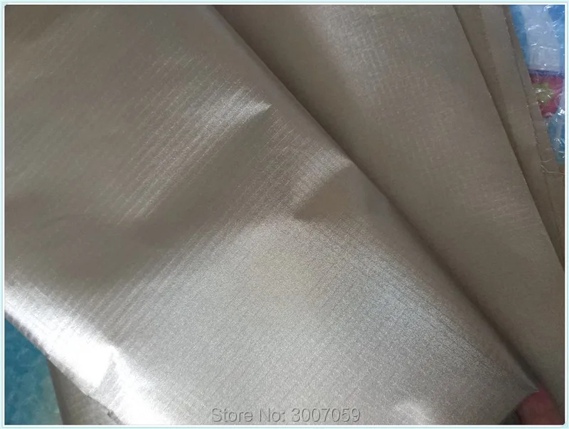 

108cm X 100 cm Radiation Protection Nickel Copper electroconductive bag interlining Fabric Electromagnetic Shielding Fabric