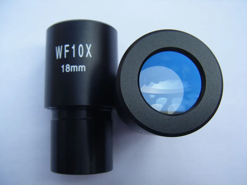 WF10X/18mm Wide Angle Biological Microscope Eyepiece Lens Compound with
