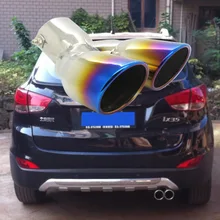 Automobile Exhaust Tip Tail Pipe Muffler for Highlander IX35 Sportage