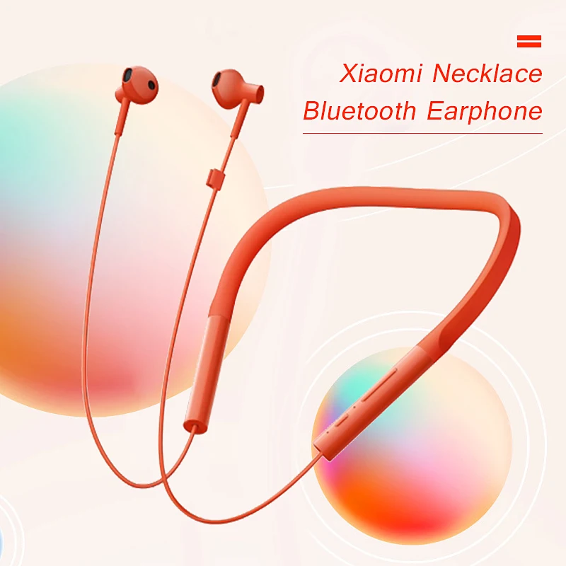 xiaomi noise cancelling bluetooth necklace earphones