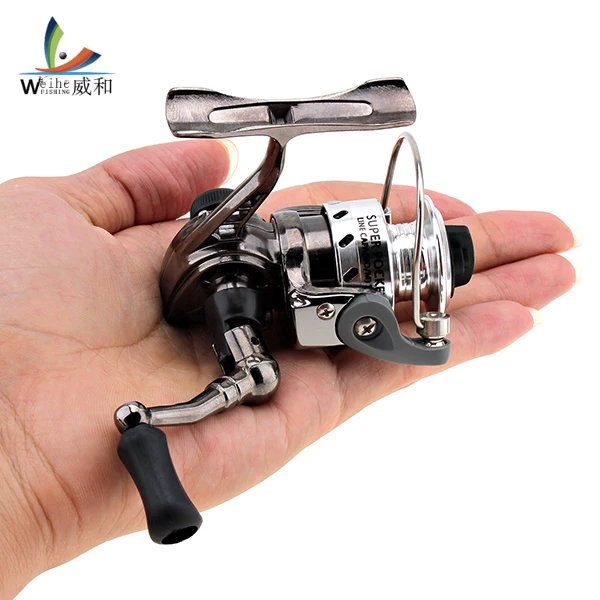 

Mini Fishing Reel Palm Size Metal Coil Poket Small Spinning Fishing Wheel for Rock Ice Fish Pen Fishing Rod Tools