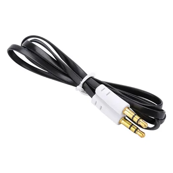 

jack 3.5 audio cable Male to Male 1M Car Stereo Audio Auxiliary AUX cable MP3 Mobile Phones Earphone Headphone 3.5 Jack cord Hot