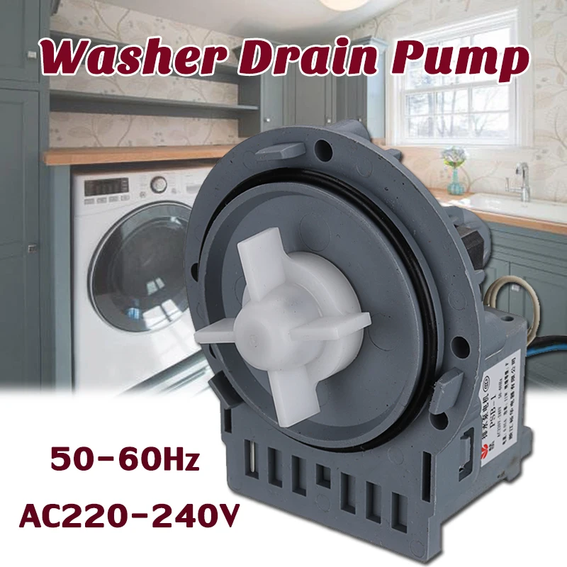 Buy general 220V 11W Washer Drain Pump Motor Assembly For Washing Machine