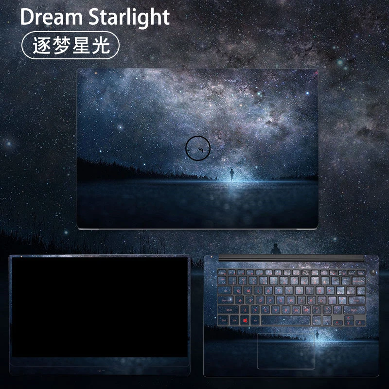 Наклейка для ноутбука с изображением звездного неба для Dell G3 G5 G7, Виниловая наклейка для ноутбука Dell 3579 7588 5577 15," 14", наклейка для ноутбука - Цвет: 15