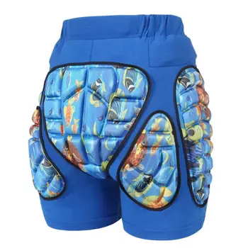 

3D Lycra Cotton EVA Padded Hip Protective Elastic Short Pants Gear Guard Adult Kids Skiing Skating Cycling Outdoor Sports W20