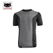 Cateye велосипед Велоспорт Джерси одежда с коротким рукавом летом футболку мужчины и женщины быстро сухой воздух велотехники