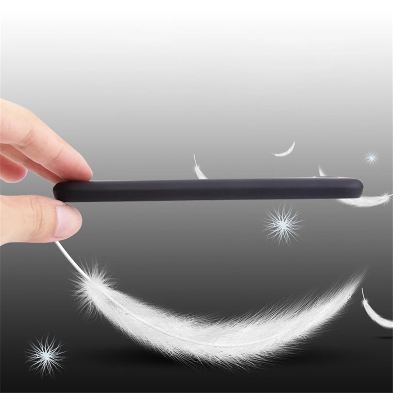 Silicone Slim Phone Case For Xiaomi Mix 8SE 2S 5 Plus Note Pro Anti-Shock Matte Cover Redmi S2 4X 4A DYee |