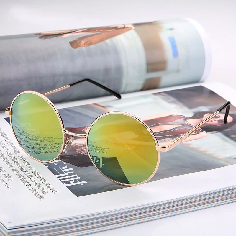 Круглые Мужские поляризационные солнцезащитные очки для вождения, велосипедные очки, Спортивная уличная Рыбалка
