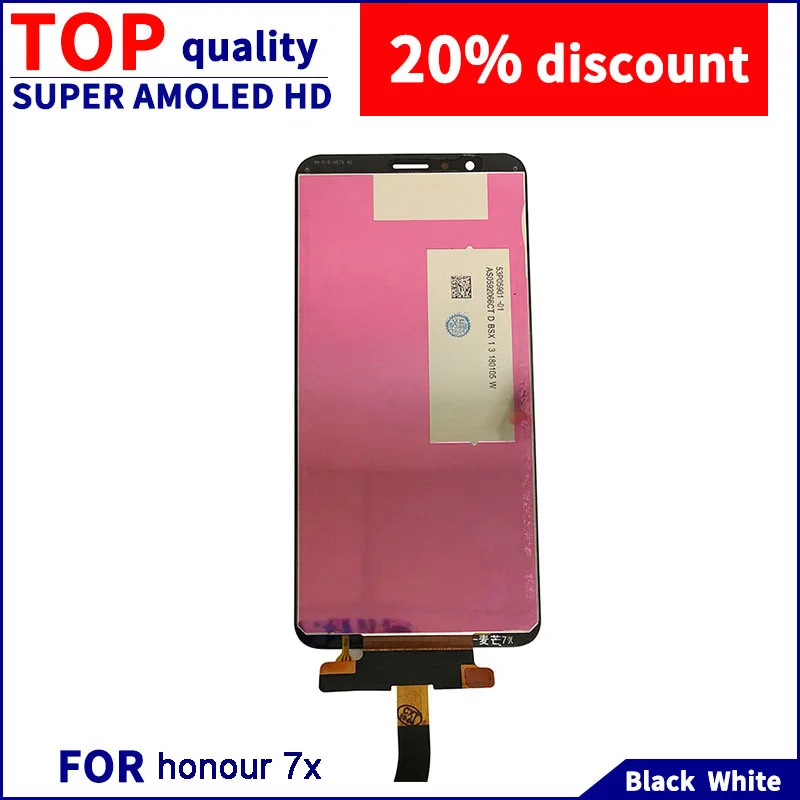 

For Huawei Honor7x Lcd Display Screen Touch TFT Digitizer Component Replacement 1920*1080 Touch Screen Display