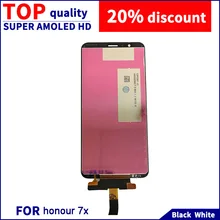 For Huawei Honor7x Lcd Display Screen Touch TFT Digitizer Component Replacement 1920*1080 Touch Screen Display touch screen digitizer replacement for honeywell dolphin 99gx