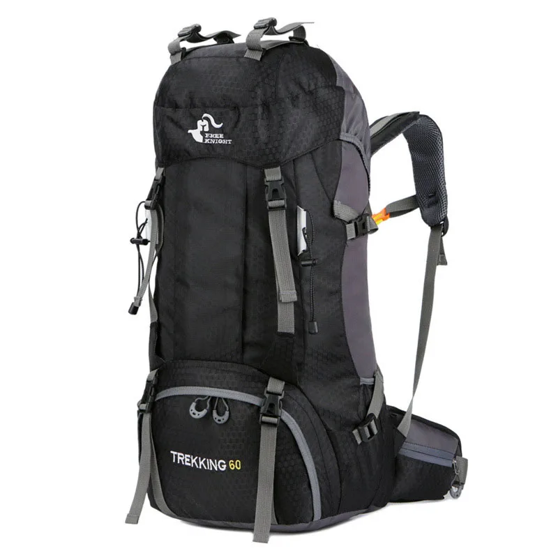

60L Outdoor Climbing Bag Military Tactical Water Resistance Rucksack Camping Hiking Trekking Backpack Desert Waterproof Bike Bag