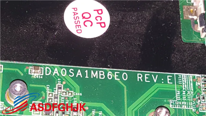  For Gateway M6320 LAPTOP MOTHERBOARD MBW0806002 31SA1MB0020 DA0SA1MB6E0 100% TESED OK