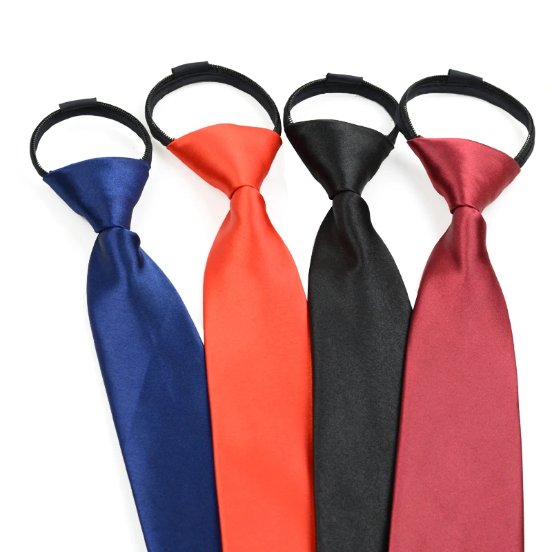 New Arrivals High Quality Formal Business Zipper Fashion Neck Tie for
