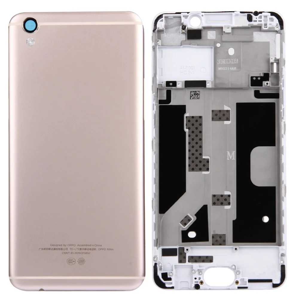 

iPartsBuy New OPPO R9 / F1 Plus Battery Back Cover + Front Housing LCD Frame Bezel Plate