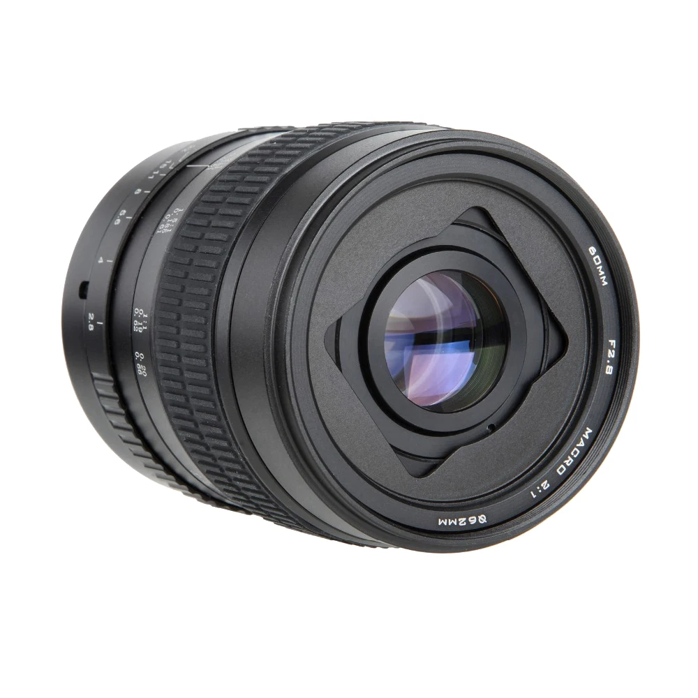 60mm f/2.8 2:1 Super Macro Manual Focus Lens for