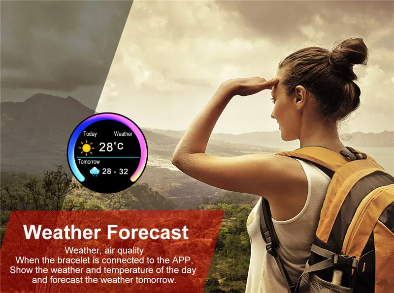 Smart watch fitness waterproof for Android IOS Whether