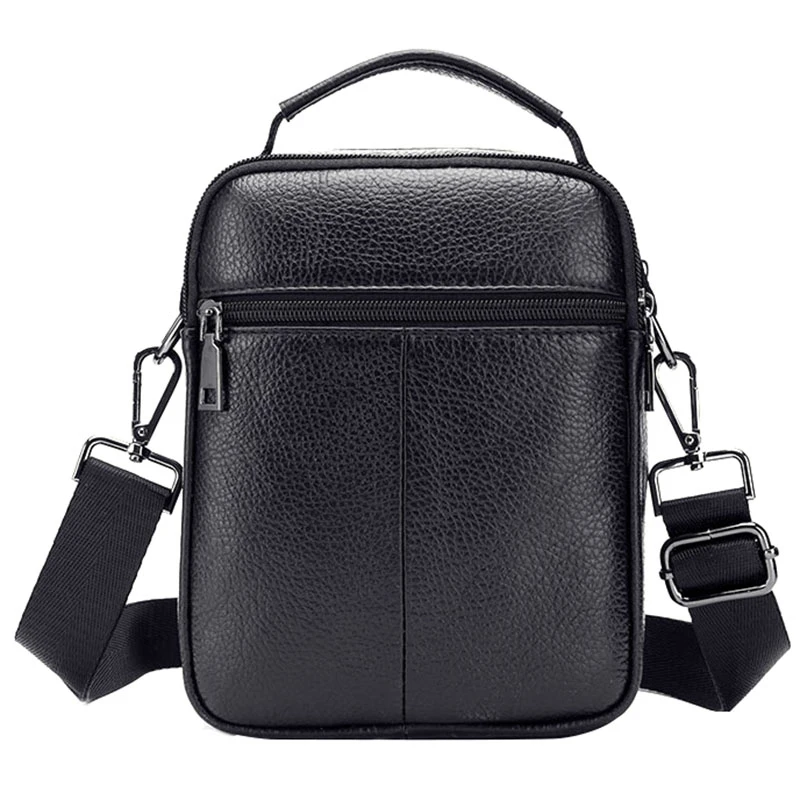 

Bullcaptain New Men Bag Genuine Leather Man Brand Crossbody Shoulder Bag Small Business Bags Male Messenger Leather Bags