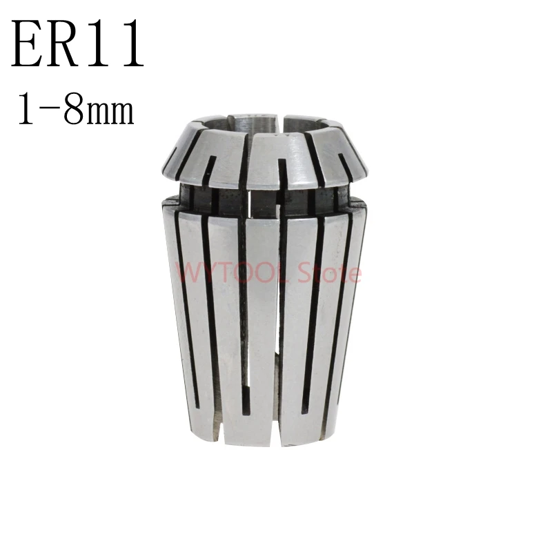 

1pcs AA ER11 1-8mm 1/4 1/8 elastic chuck milling chuck accuracy 0.008mm suitable for engraving machine CNC machine tool