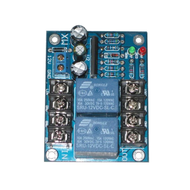AIYIMA Audio Portable Speakers UPC1237 Dual Channel Speaker Protection Circuit Board Boot Mute Delay DC 12-24V