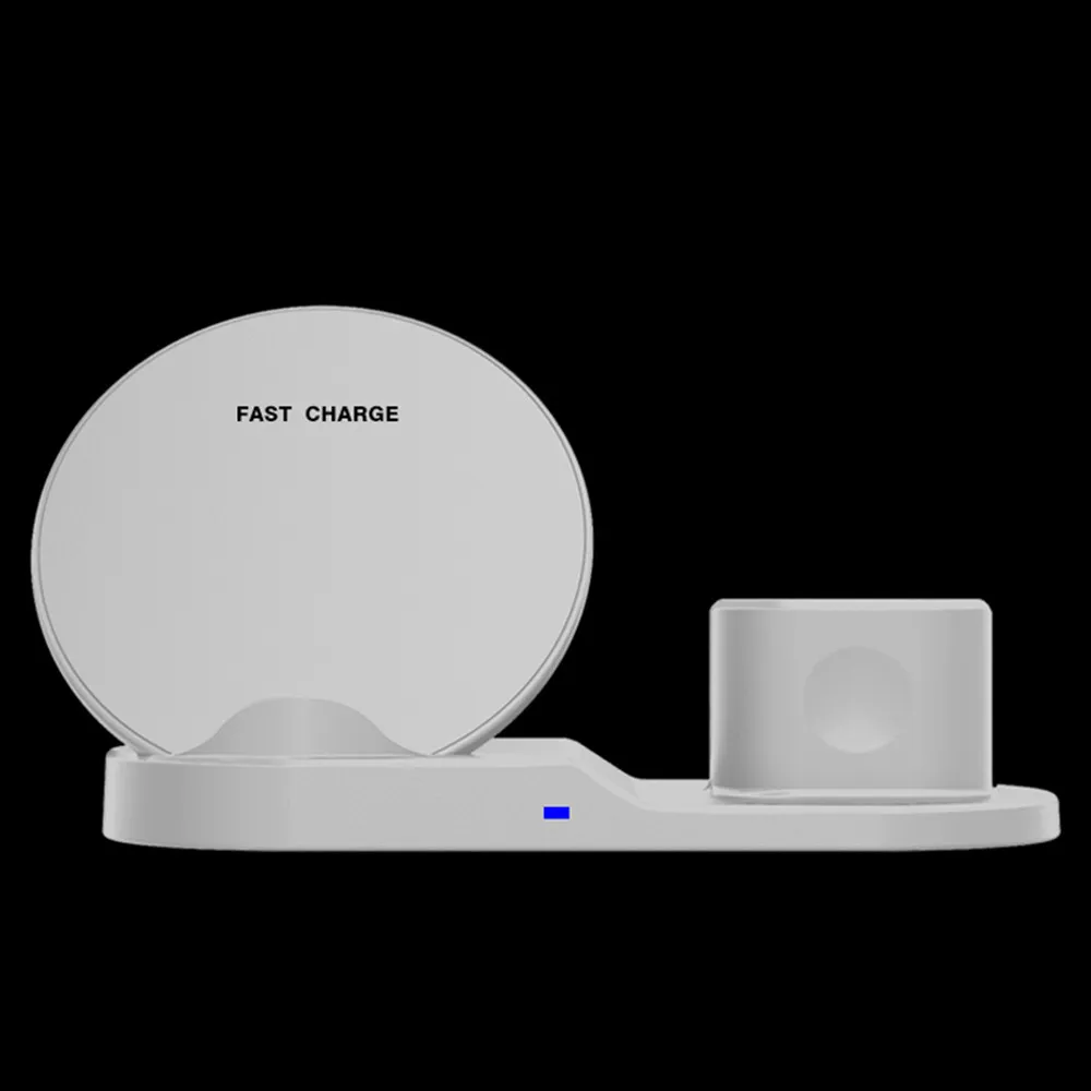 Fast Charging Qi Wireless Charger for Apple watch 1 2 3 4 For iPhone XS X 8 Plus For Samsung S9 note 8 9 huawei For AirPods
