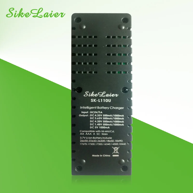 sikelaier SK-L110U 1,2 3,7 3,2 3.85AA типа AA или AAA 18650 18350 26650 10440 14500 16340 25500 зарядное устройство для никель-металл-гидридных и литиевых аккумуляторов Смарт Батарея заряда