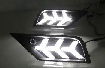 

Carbo Excellent Quality LED DRL for Volkswagen Tiguan Daytime Running Light with moving singal