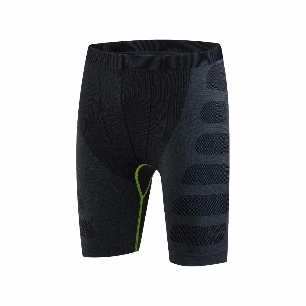 

Summer Men Legging Shorts Bodybuilding Compression Breathable Stretch Quick Drying Pro Tight Male Short Pants M-XXL