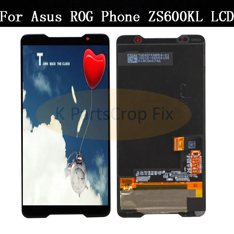 

For 6.0" ASUS ROG Phone ZS600KL AMOLED LCD Display Screen And Touch Panel Digitizer For Asus ZS600KL LCD Assembly Repairs