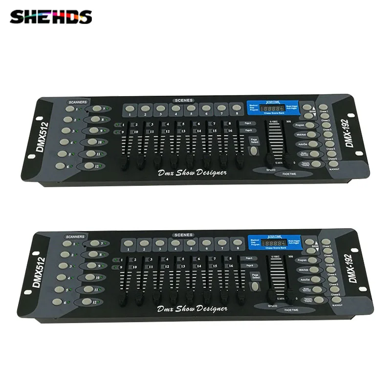 

4 Pcs 192 DMX Controller, For Stage Effect Lighting , For DJ Controller Equipment , For LED Par Moving Head Spotlights