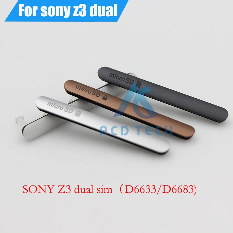 bilder für 10 sätze/los Original Neue USB Abdeckung Ladegerät Staubstecker Abdeckung SIM Tf-karte Port Slot Abdeckung für Sony Xperia Z3 Dual-d6633 D6683 bilder für 10 sätze/los Original Neue USB Abdeckung Ladegerät Staubstecker Abdeckung SIM Tf-karte Port Slot Abdeckung für Sony Xperia Z3 Dual-d6633 D6683