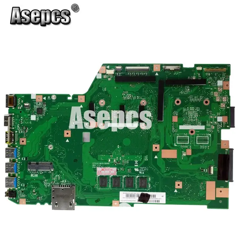 Asepcs X751LA материнская плата для ноутбука ASUS X751LA X751LAB X751LD X751L X751 тестовая оригинальная материнская плата 4G ram I7-4500U