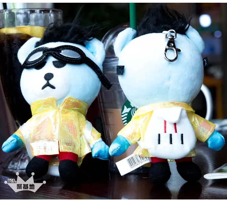 XINTOCH BIGBANG игрушки плюшевые куклы KRUNK X брелок GD BAEBAE милые животные кулон Рождественский подарок для детей Прямая