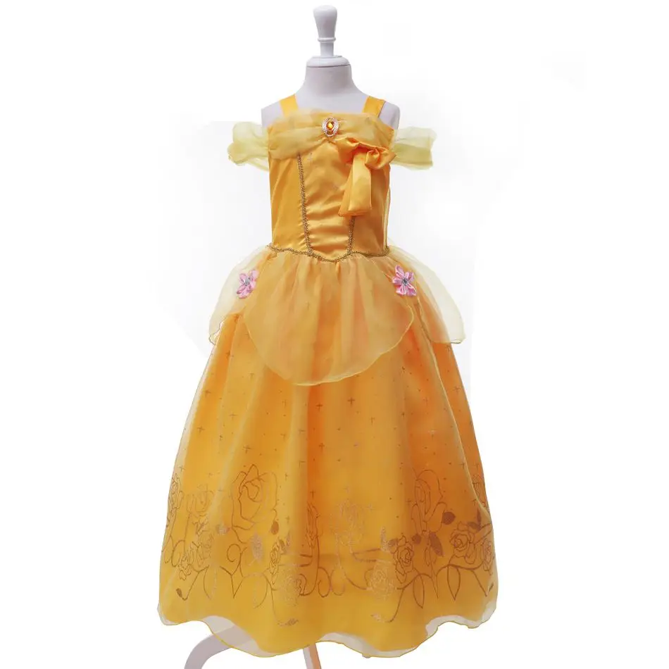 Girls Summer Belle Dress with Diamond (3)