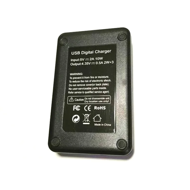Новое зарядное устройство SJCAM с 3 разъемами USB и ЖК дисплеем для экшн камер Sj6 Legend/Sj7